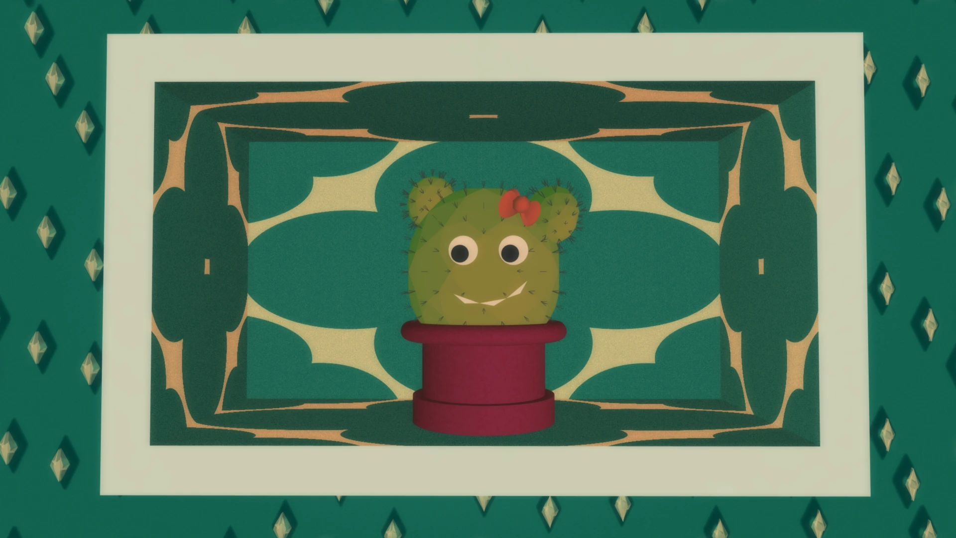 Screenshot of Bossa de Cores, a demo by 5711 & Accession & Farbrausch