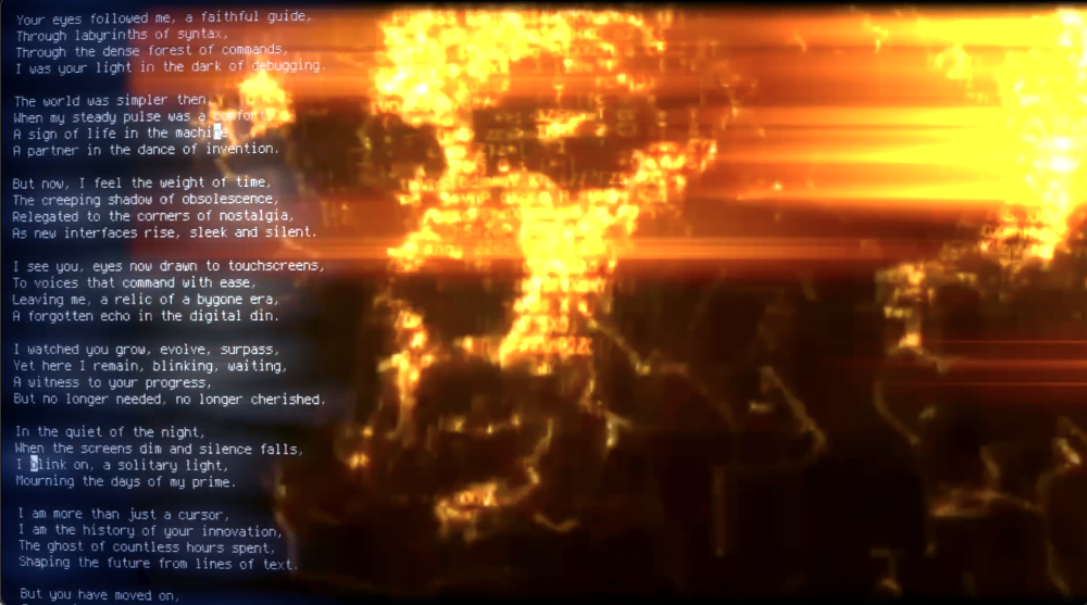 'The Death of the Cursor' by Bus Error Collective